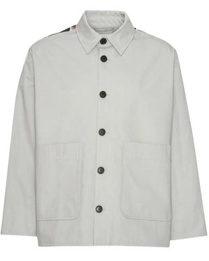 Henrik Vibskov Jacke mit Print - Grau