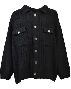 Enfants Riches Deprimes Tod's Sunday Vest Met Knopen - Zwart