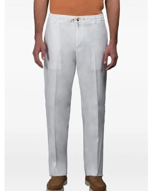 Moorer Adamson Straight-Leg Pants - Gray