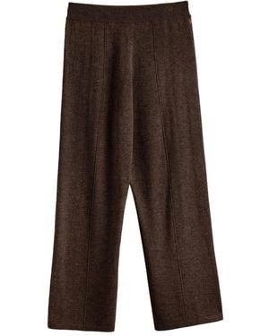 Chinti & Parker Pantaloni A Gamba Ampia - Marrone