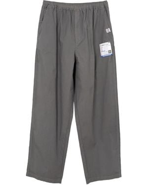 in・stru(men-tal) Light Oxford Easy Trousers - Grey
