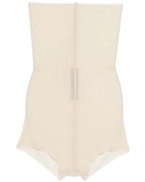 Rick Owens High-Waisted Stretch Shorts - White
