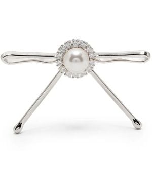 ShuShu/Tong Ribbon Ohrringe - Natur