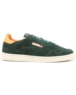 Autry Medalist Suede Trainers - Green