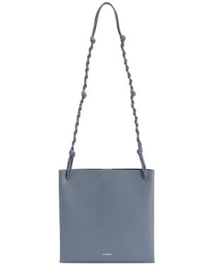 Jil Sander Tangle Knotted-Strap Tote Bag - Blue