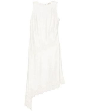 Designer White Satin Asymmetrical Dresses for Women - Up to 65% off | Lyst