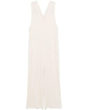 Pleats Please Issey Miyake Pleated Jumpsuit - White
