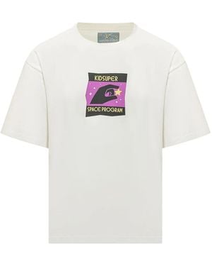 Kidsuper Catch A Star Graphic-Print T-Shirt - White