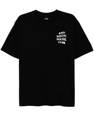 ANTI SOCIAL SOCIAL CLUB T-Shirt À Logo Imprimé - Noir
