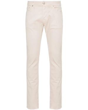 Jacob Cohen Logo-Patch Trousers - White