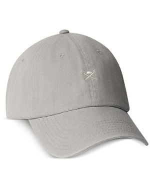 Hackett Logo-Embroidered Baseball Cap - Grey