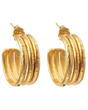 Sylvia Toledano Aros triples - Metálico