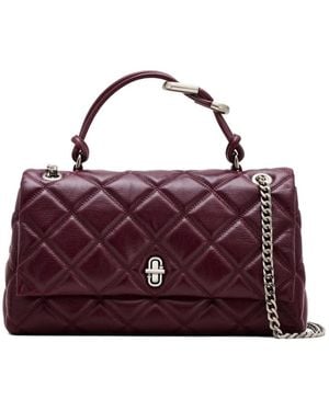 Marc Jacobs ザ キルテッド デュアル コンバーティブル ショルダーバッグ M - パープル