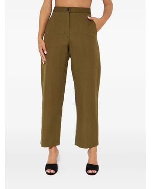 Fay Cropped Pants - Natural