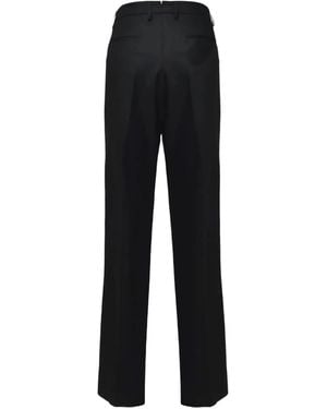 パンツ Tagliatore Wide-Leg Trousers With Central Closure Tagliatore Wide-Leg Trousers With Central Closure in White