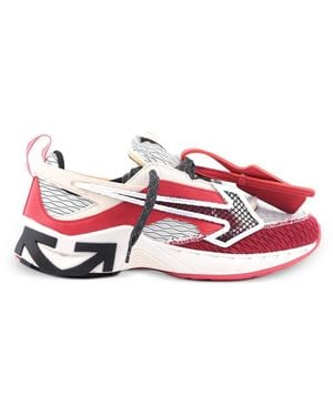 Off-White c/o Virgil Abloh Space Memo Trainers - Red