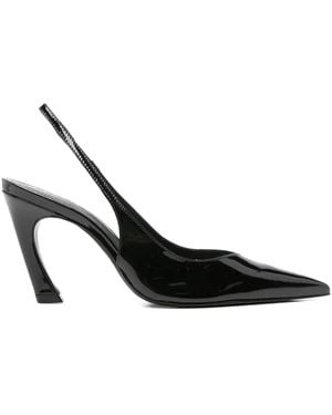 SCHUTZ SHOES 90mm Pointed-toe Slingback Pumps - ブラック