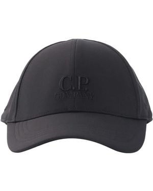 C.P. Company Logo Baseball Hat - Black