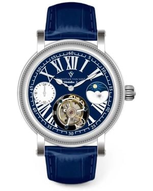 Christian Van Sant Tourbillon X 45Mm Watch - Blue