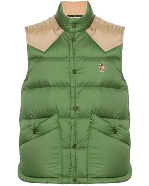 Moncler Veny Daunenweste - Grün