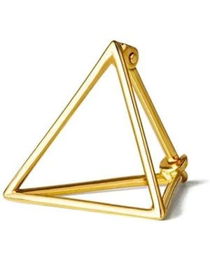 Shihara Triangle Earring 10 - Metálico