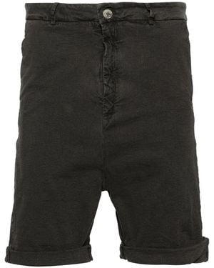 Poeme Bohemien Short Sarouel À Taille Mi-Haute - Noir