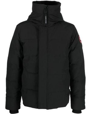 Canada Goose Macmillan Donsjas Met Capuchon - Zwart