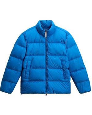 Woolrich Cloud Eagle Padded Jacket - Blue