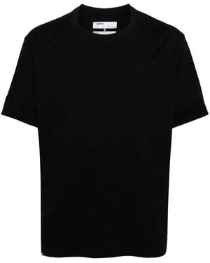 C2H4 Cotton T-Shirt - Black