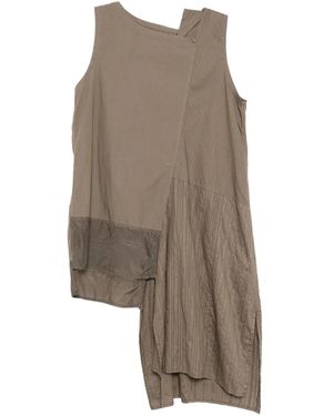 Y's Yohji Yamamoto Asymmetric Cotton Top - Natural