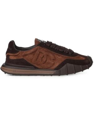 Dolce & Gabbana Dg Athletic Split Trainers - Brown