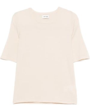 Soft Goat Short-Sleeve T-Shirt - Natural