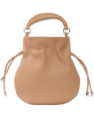 Orciani Drawstring-Detail Tote Bag - Natural