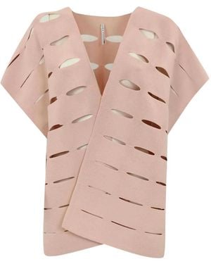 Liviana Conti Cut-Out Jacket - Pink