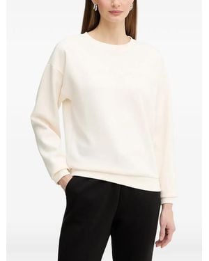 ARMANI EXCHANGE Embroidered Sweatshirt - White