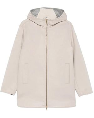 Moncler Hemiptere Hooded Jacket - Natural
