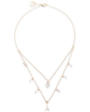 Maje Collana Con Zircone - Bianco