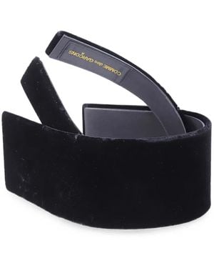 Comme des Garçons X Hizume Velvet Headband - Blue
