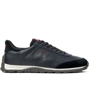 Camper Smooth Leather Drift Walk Sneakers - Black