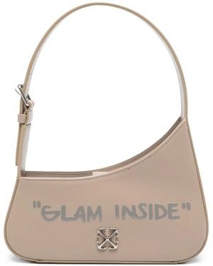 Off-White c/o Virgil Abloh Glam Inside Pocket Tote Bag - Grey
