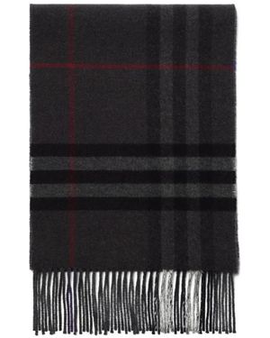 Burberry Foulard À Carreaux - Black