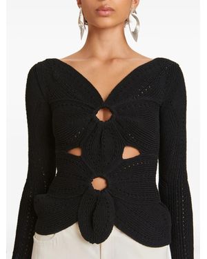 Cult Gaia Lule Pullover - Schwarz