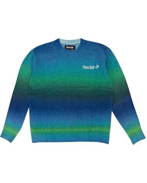 Sinclair Maglione A Righe - Verde