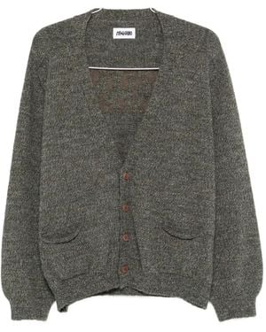 Magliano Buttoned Patch-pockets Cardigan - グレー