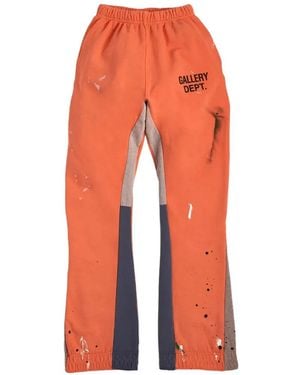 GALLERY DEPT. Distressed Track Trousers - Orange