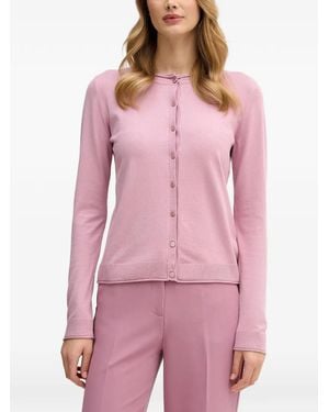 Sisley Buttoned Cardigan - Pink