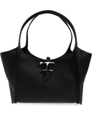 Tod's Kleine T Timeless Tote Bag - Schwarz