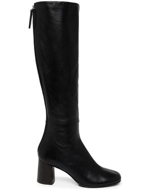 3.1 Phillip Lim Nadia Block-Heel Boots - Black