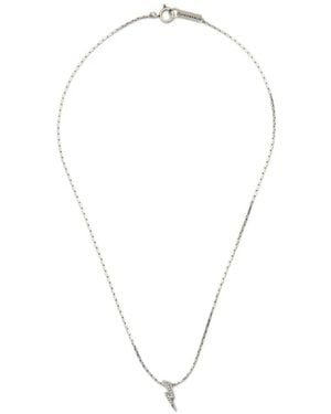 Isabel Marant Collier Flash Orné De Cristaux - White