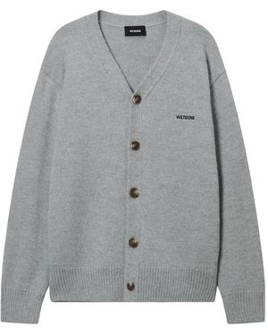 we11done Buttoned Cardigan - Grey